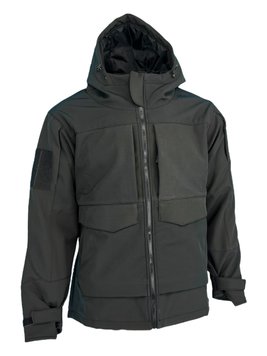 ОПТ Куртка SoftShell Black Snyper omni-hit